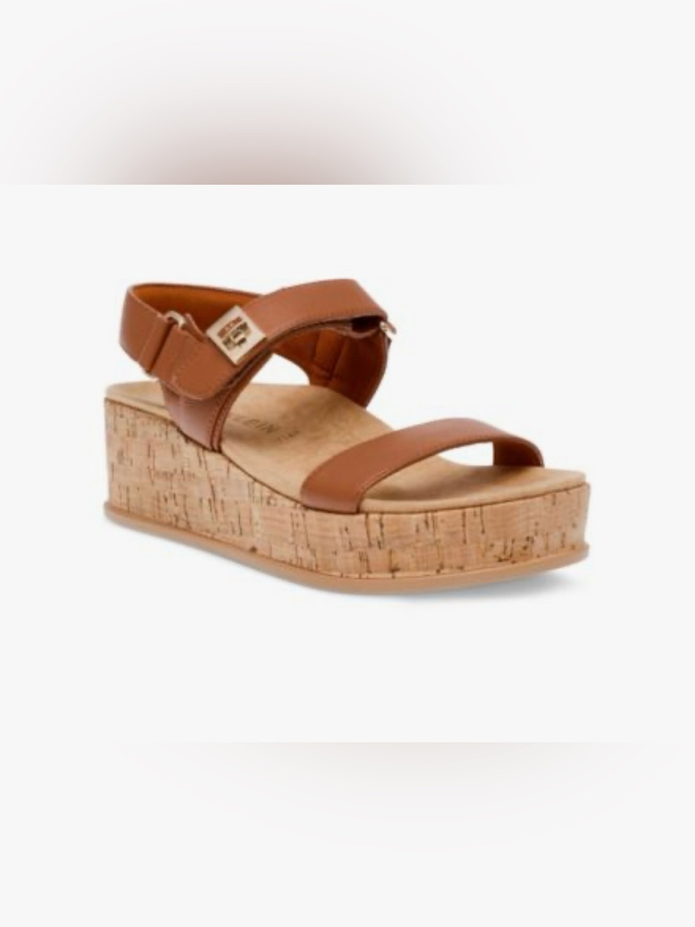 New Anne Klein
Women's Verse Double Strap Platform Wedge Sandals 8.5